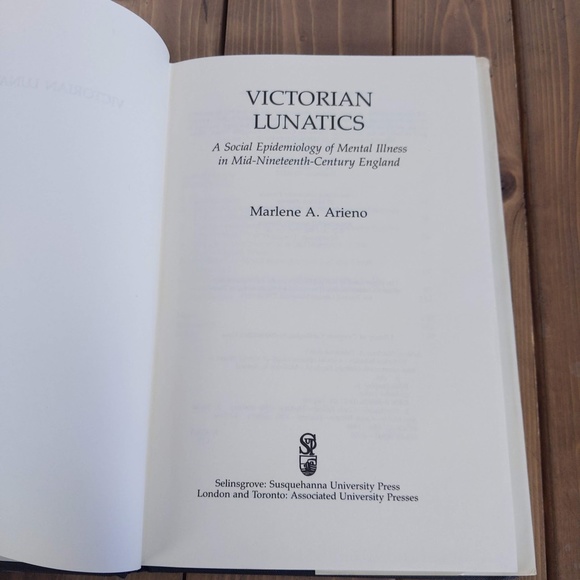 Victorian Lunatics Hardcover Book 1989 - Picture 9 of 13